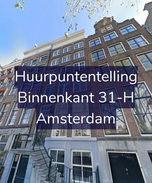 Foto gevel Huurpuntentelling voor Binnenkant 31-H, Amsterdam