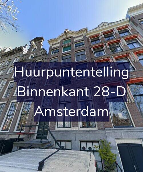 Foto gevel Huurpuntentelling voor Binnenkant 28-D, Amsterdam