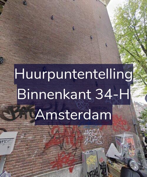 Foto gevel Huurpuntentelling voor Binnenkant 34-H, Amsterdam