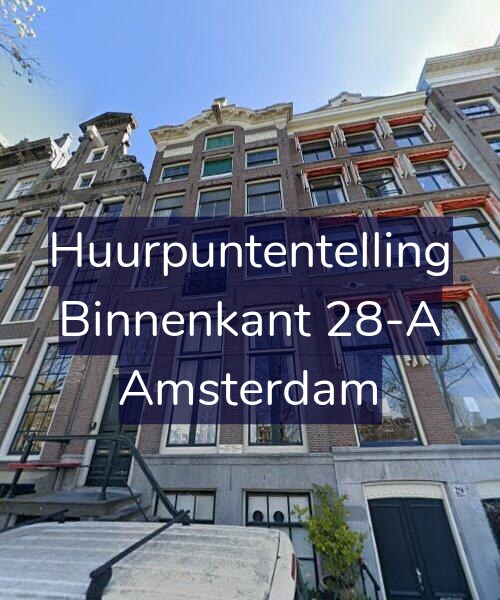 Foto gevel Huurpuntentelling voor Binnenkant 28-A, Amsterdam