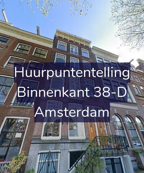 Foto gevel Huurpuntentelling voor Binnenkant 38-D, Amsterdam