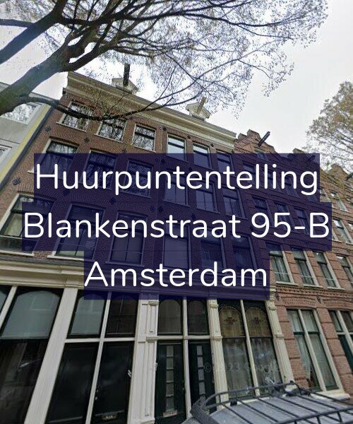 Foto gevel Huurpuntentelling voor Blankenstraat 95-B, Amsterdam