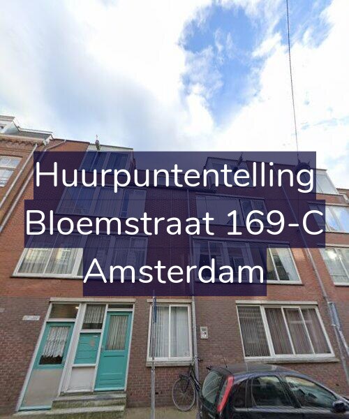Foto gevel Huurpuntentelling voor Bloemstraat 169-C, Amsterdam