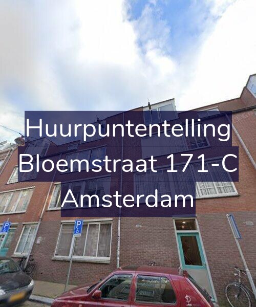 Foto gevel Huurpuntentelling voor Bloemstraat 171-C, Amsterdam