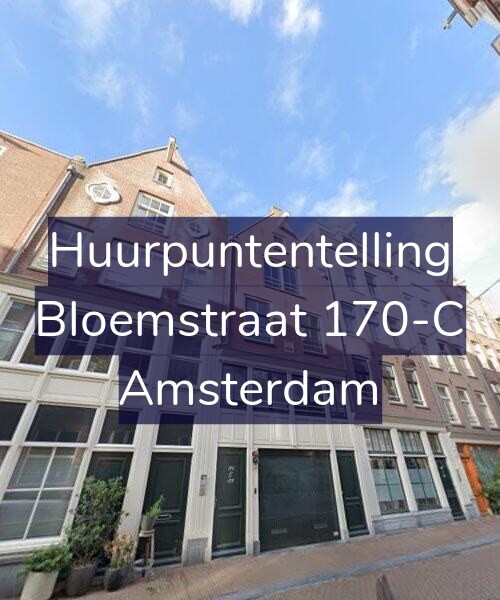 Foto gevel Huurpuntentelling voor Bloemstraat 170-C, Amsterdam
