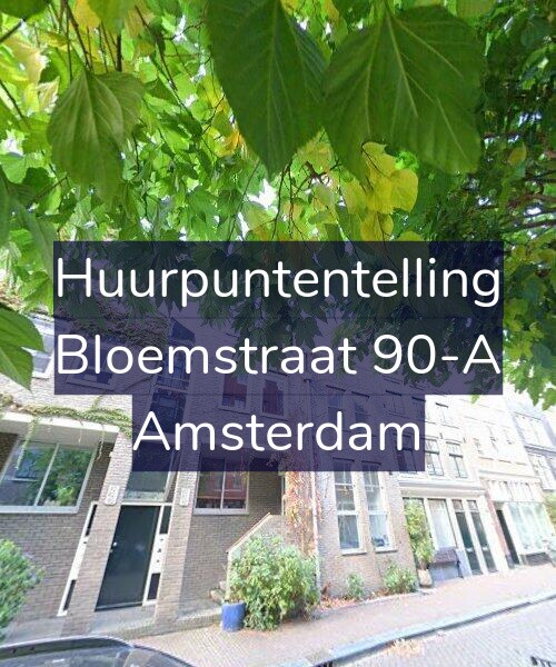 Foto gevel Huurpuntentelling voor Bloemstraat 90-A, Amsterdam