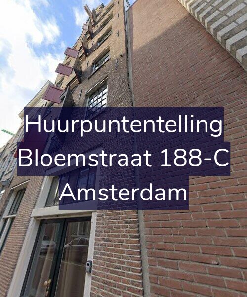 Foto gevel Huurpuntentelling voor Bloemstraat 188-C, Amsterdam
