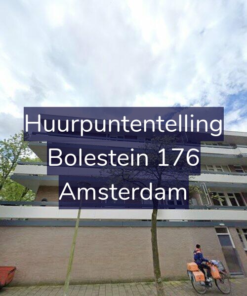 Foto gevel Huurpuntentelling voor Bolestein 176, Amsterdam