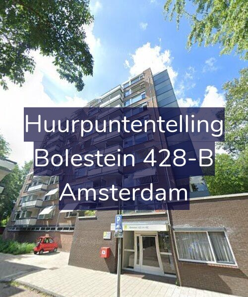 Foto gevel Huurpuntentelling voor Bolestein 428-B, Amsterdam
