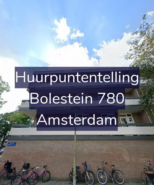 Foto gevel Huurpuntentelling voor Bolestein 780, Amsterdam