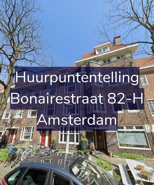 Foto gevel Huurpuntentelling voor Bonairestraat 82-H, Amsterdam