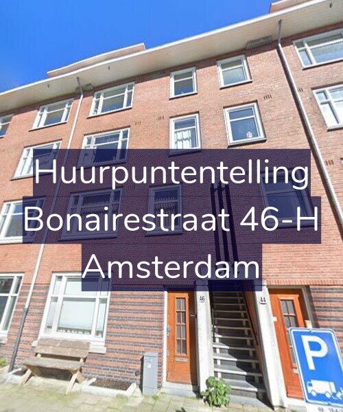 Foto gevel Huurpuntentelling voor Bonairestraat 46-H, Amsterdam