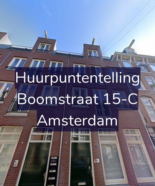 Foto gevel Huurpuntentelling voor Boomstraat 15-C, Amsterdam