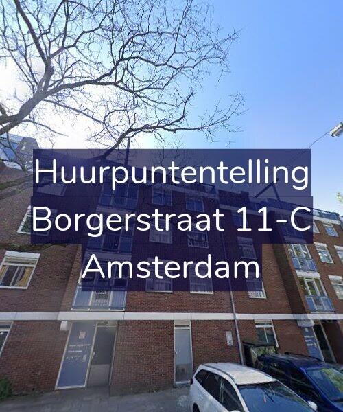 Foto gevel Huurpuntentelling voor Borgerstraat 11-C, Amsterdam