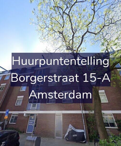 Foto gevel Huurpuntentelling voor Borgerstraat 15-A, Amsterdam