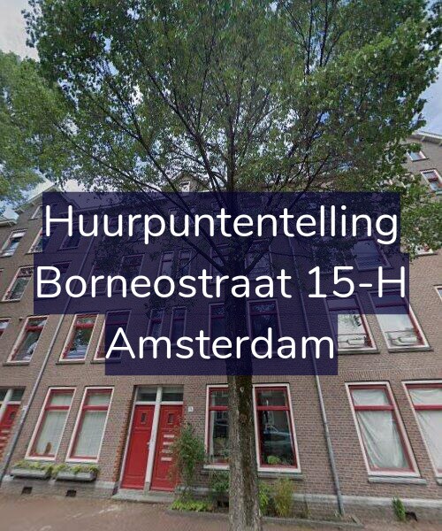 Foto gevel Huurpuntentelling voor Borneostraat 15-H, Amsterdam