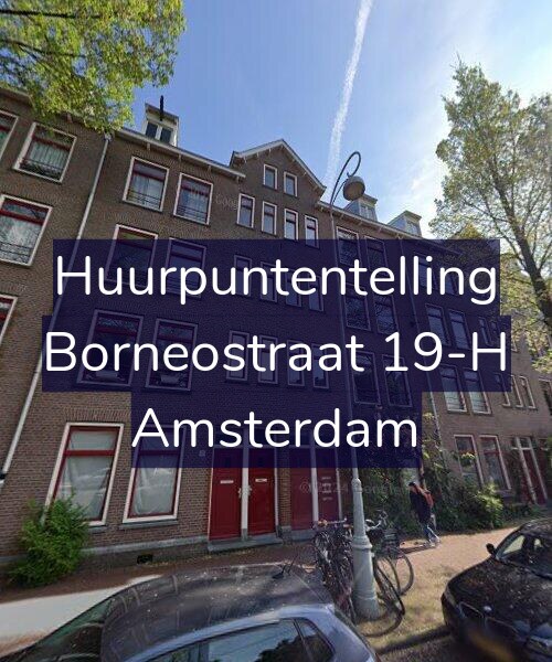Foto gevel Huurpuntentelling voor Borneostraat 19-H, Amsterdam