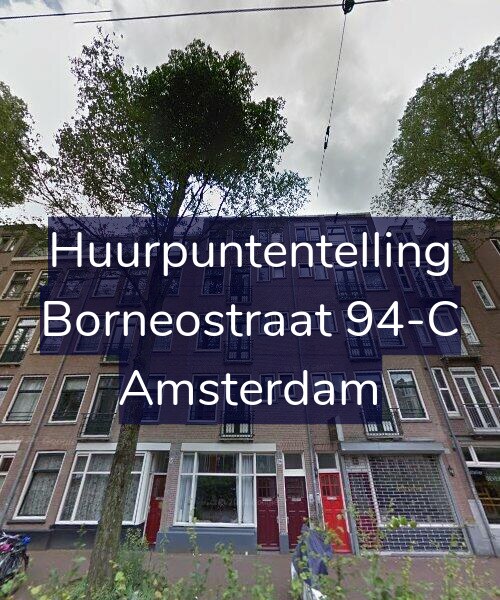 Foto gevel Huurpuntentelling voor Borneostraat 94-C, Amsterdam