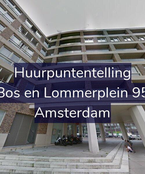 Foto gevel Huurpuntentelling voor Bos en Lommerplein 95, Amsterdam