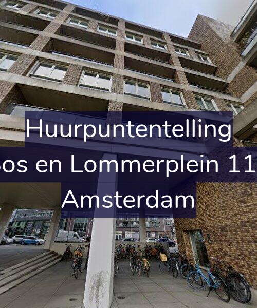 Foto gevel Huurpuntentelling voor Bos en Lommerplein 115, Amsterdam