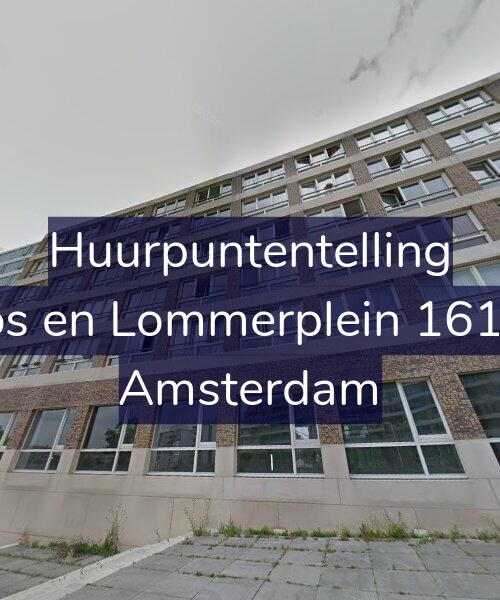 Foto gevel Huurpuntentelling voor Bos en Lommerplein 161-K, Amsterdam