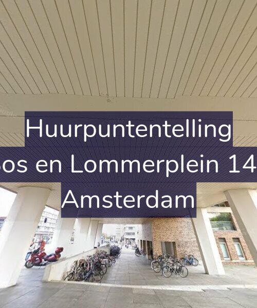 Foto gevel Huurpuntentelling voor Bos en Lommerplein 143, Amsterdam
