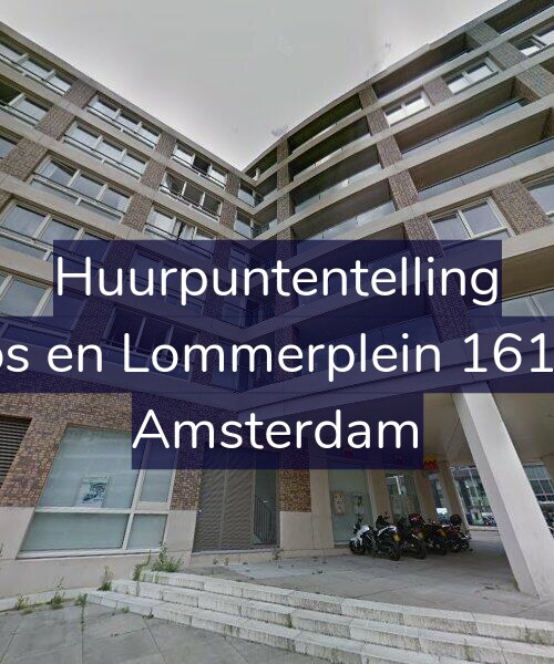 Foto gevel Huurpuntentelling voor Bos en Lommerplein 161-C, Amsterdam