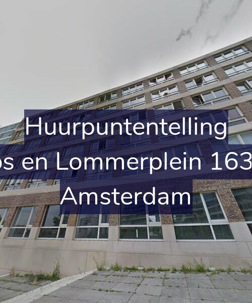 Foto gevel Huurpuntentelling voor Bos en Lommerplein 163-K, Amsterdam
