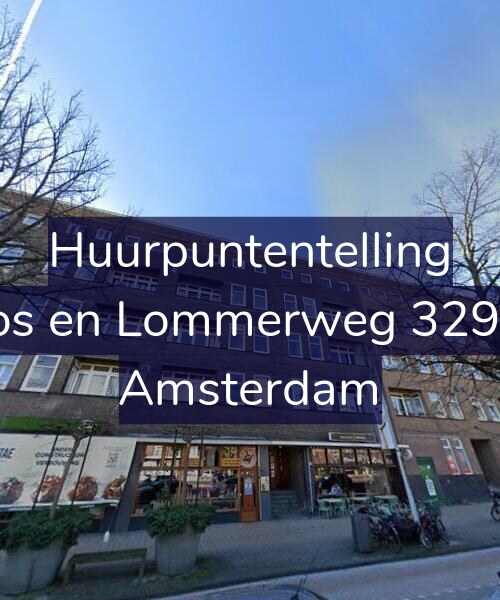 Foto gevel Huurpuntentelling voor Bos en Lommerweg 329-2, Amsterdam