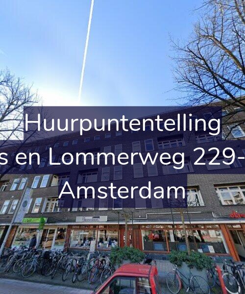 Foto gevel Huurpuntentelling voor Bos en Lommerweg 229-4A, Amsterdam