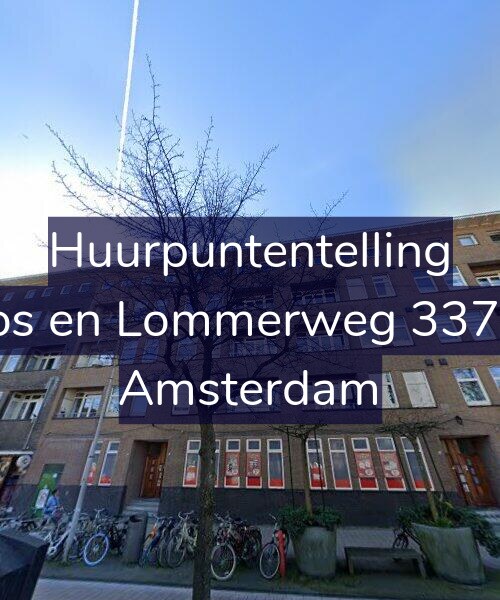 Foto gevel Huurpuntentelling voor Bos en Lommerweg 337-1, Amsterdam