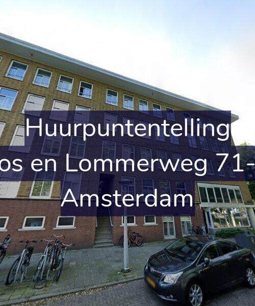 Foto gevel Huurpuntentelling voor Bos en Lommerweg 71-H, Amsterdam