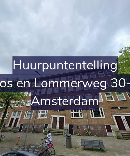 Foto gevel Huurpuntentelling voor Bos en Lommerweg 30-1, Amsterdam