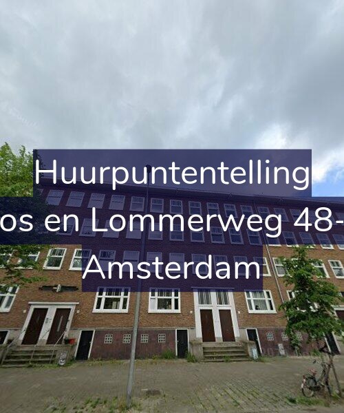 Foto gevel Huurpuntentelling voor Bos en Lommerweg 48-1, Amsterdam