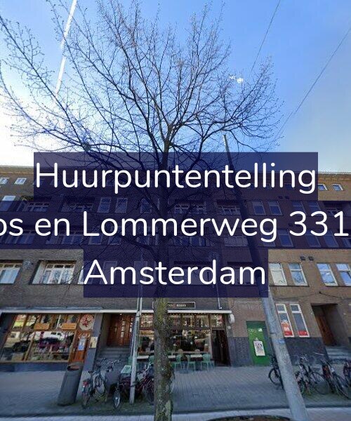 Foto gevel Huurpuntentelling voor Bos en Lommerweg 331-2, Amsterdam