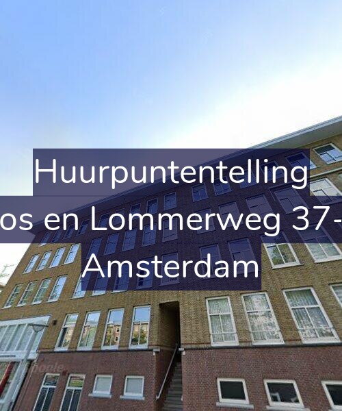 Foto gevel Huurpuntentelling voor Bos en Lommerweg 37-3, Amsterdam