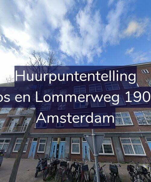 Foto gevel Huurpuntentelling voor Bos en Lommerweg 190-1, Amsterdam