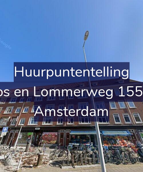 Foto gevel Huurpuntentelling voor Bos en Lommerweg 155-2, Amsterdam