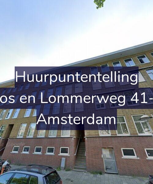 Foto gevel Huurpuntentelling voor Bos en Lommerweg 41-1, Amsterdam