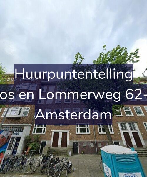 Foto gevel Huurpuntentelling voor Bos en Lommerweg 62-1, Amsterdam