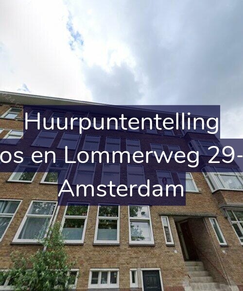 Foto gevel Huurpuntentelling voor Bos en Lommerweg 29-3, Amsterdam
