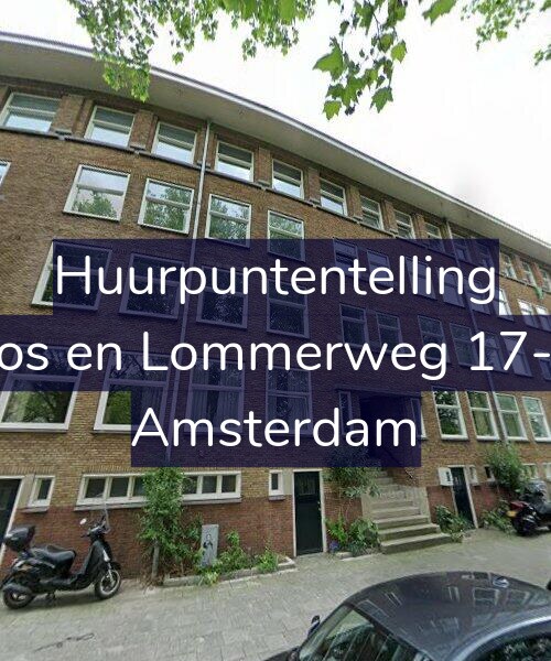 Foto gevel Huurpuntentelling voor Bos en Lommerweg 17-H, Amsterdam