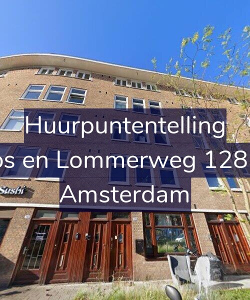 Foto gevel Huurpuntentelling voor Bos en Lommerweg 128-H, Amsterdam