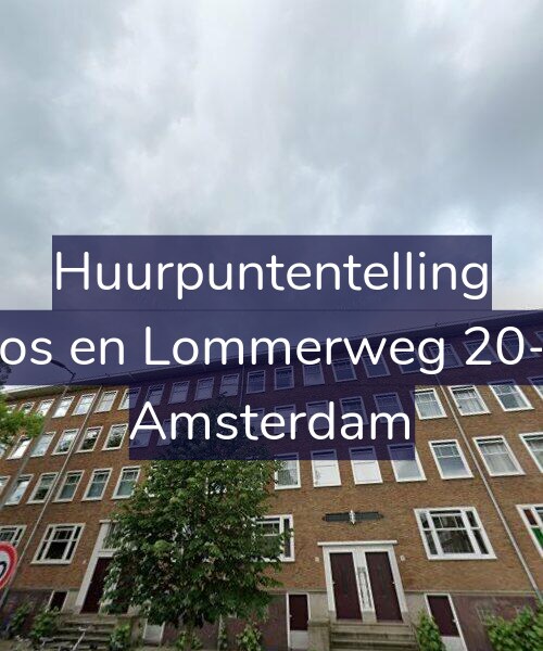 Foto gevel Huurpuntentelling voor Bos en Lommerweg 20-3, Amsterdam