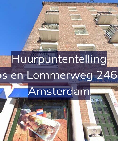 Foto gevel Huurpuntentelling voor Bos en Lommerweg 246-A, Amsterdam