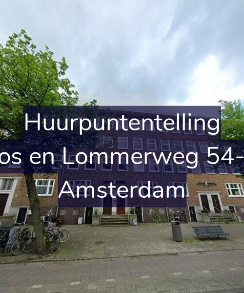 Foto gevel Huurpuntentelling voor Bos en Lommerweg 54-H, Amsterdam