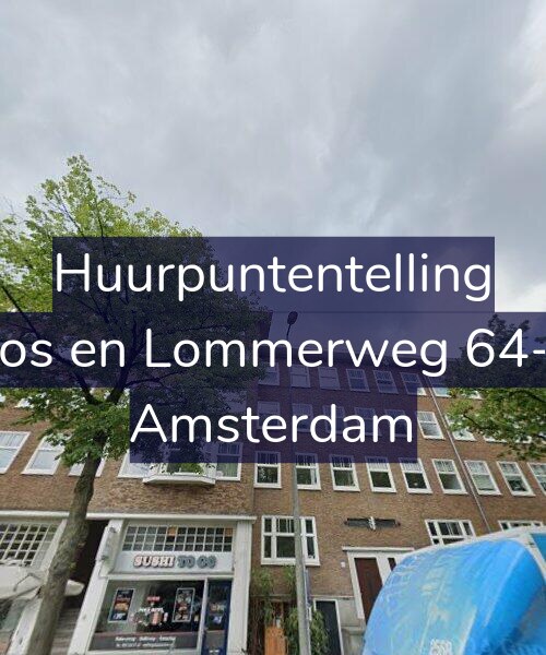 Foto gevel Huurpuntentelling voor Bos en Lommerweg 64-3, Amsterdam