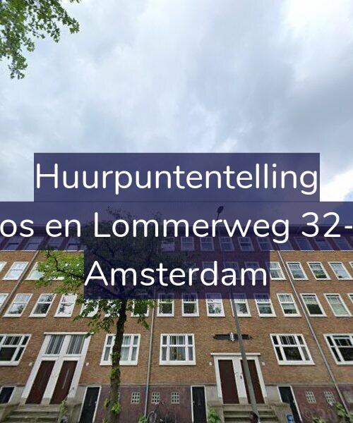 Foto gevel Huurpuntentelling voor Bos en Lommerweg 32-3, Amsterdam