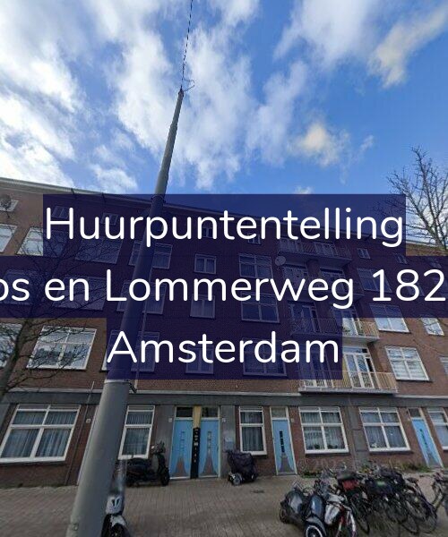 Foto gevel Huurpuntentelling voor Bos en Lommerweg 182-2, Amsterdam
