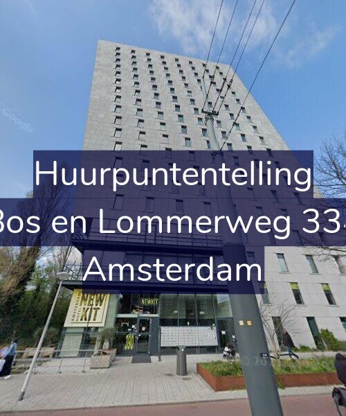 Foto gevel Huurpuntentelling voor Bos en Lommerweg 334, Amsterdam